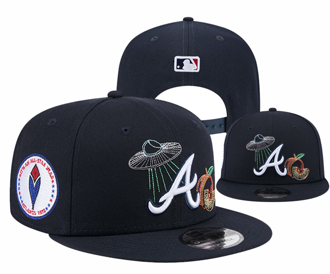 Atlanta Braves 2025 Stitched Snapback Hats 002